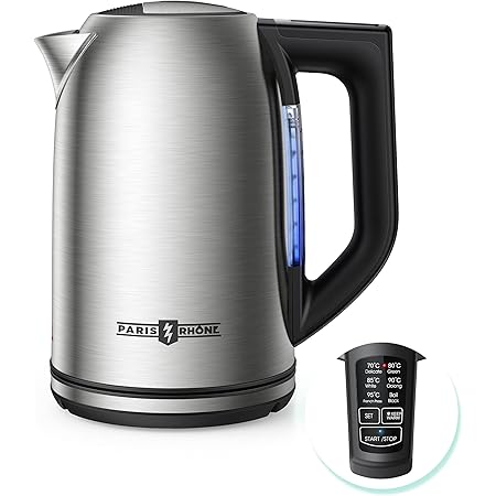 Amazon.de: Midea Wasserkocher aus Edelstahl 1,7 Liter, Wasserkocher mit ...